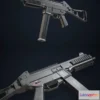 1523042 - PBR Game 3D Models - Heckler_Koch UMP 45 3D Max