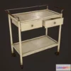 1523064 - PBR Game 3D Models - Hospital Trolley 3D Max