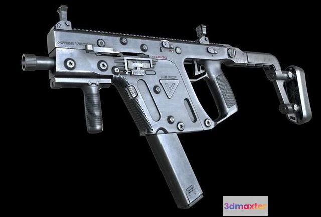 1523186 - PBR Game 3D Models - Kriss Vector SMG 3D Max