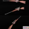 1523190 - PBR Game 3D Models - L42A1 Sniper Rifle 3D Max