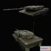 1523200 - PBR Game 3D Models - Leopard 2 Tank 3D Max