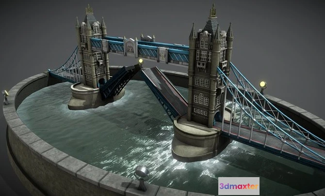 1523224 - PBR Game 3D Models - London Bridge Blender 3 To Unreal Engine 5 Guide 3D Max