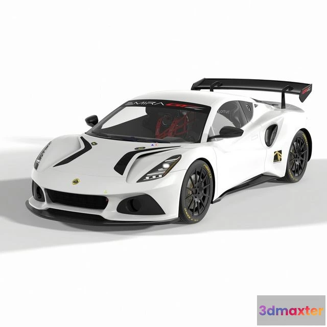 1523234 - PBR Game 3D Models - Lotus Emira GT4 3D Max