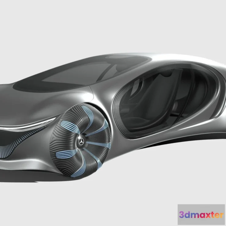 1523312 - PBR Game 3D Models - Mercedes Benz Vision Avtr Concept 2020 3D Max