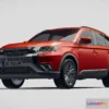 1523350 - PBR Game 3D Models - Mitsubishi Outlander 2019 3D Max