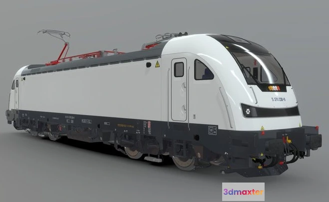 1523404 - PBR Game 3D Models - Multi System Locomotive [Highly Detailed] 3D Max