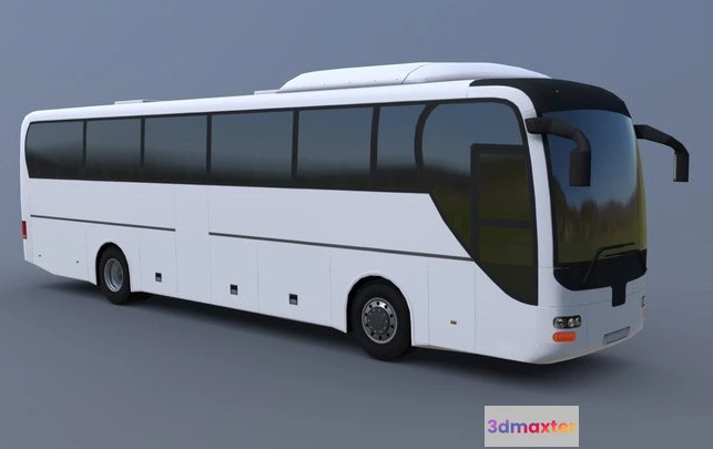 1523418 - PBR Game 3D Models - Neoplan Bus (Low Poly) 3D Max
