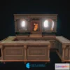 1523514 - PBR Game 3D Models - Old Western Bar 3D Max