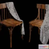1523516 - PBR Game 3D Models - Old Western Chair 3D Max