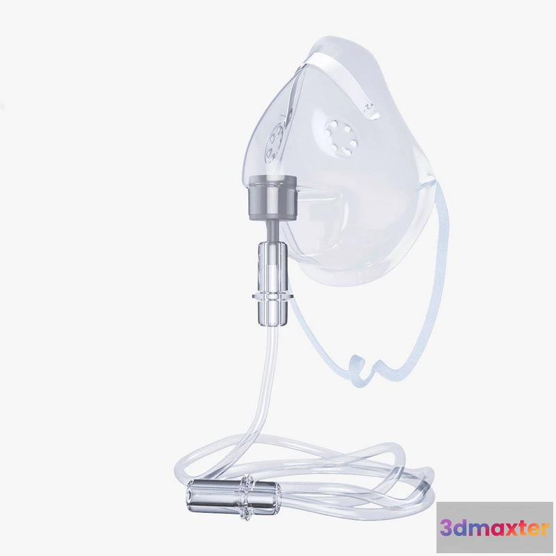 1523532 - PBR Game 3D Models - Oxygen Mask 3D Max
