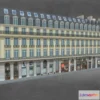 1523542 - PBR Game 3D Models - Palais Garnier Opera House Area Building 3D Max