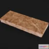 1523554 - PBR Game 3D Models - Partially Recrystallized Bioclastic Limestone 3D Max