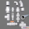 1523592 - PBR Game 3D Models - Plastic Pipes 3D Max