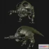 1523604 - PBR Game 3D Models - Pollywog robot 3D Max