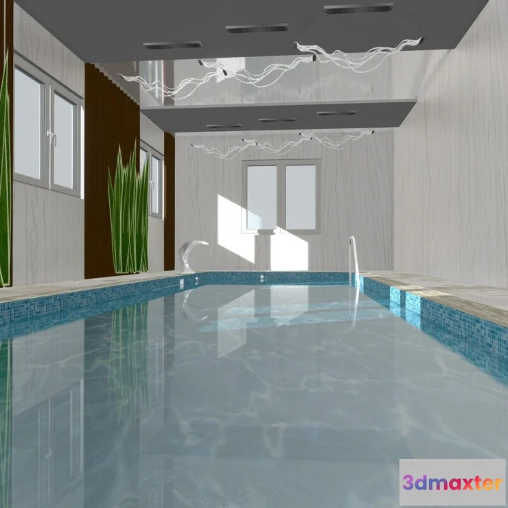 1523614 - PBR Game 3D Models - Pool 5 3D Max