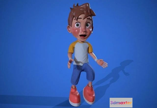 1523630 - PBR Game 3D Models - 3D Toon Character 3D Max