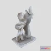 1523644 - PBR Game 3D Models - Abstract Sculpture 2 By Luci Dilkus 3D Max
