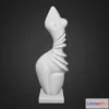 1523650 - PBR Game 3D Models - Abstract Sculpture M037 3D Max