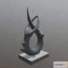 1523652 - PBR Game 3D Models - Abstract Sculpture Study 3D Max