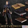 1523668 - PBR Game 3D Models - ALCHEMIST WITH 10 MEDIVAL BOOKS 3D Max