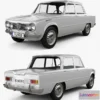 1523672 - PBR Game 3D Models - Alfa Romeo Giulia (105) 1962 3D Max
