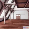 1523682 - PBR Game 3D Models - Angles Wood Interior 3D Max