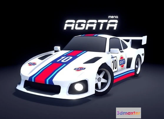 1523698 - PBR Game 3D Models - ARCADE Agata German Legend 3D Max