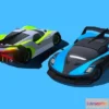 1523714 - PBR Game 3D Models - ARCADE ‘Cerbero’ Racing Car 3D Max