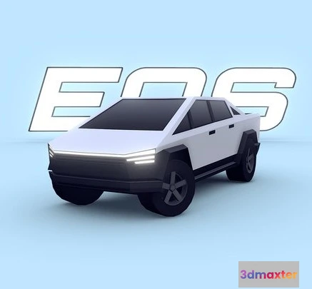 1523730 - PBR Game 3D Models - ARCADE Eos Electric Truck 3D Max