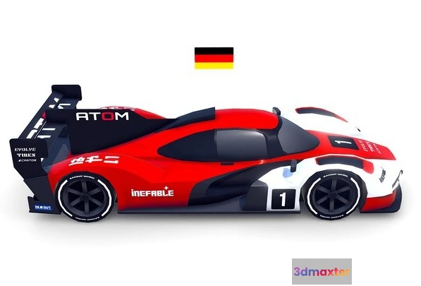 1523738 - PBR Game 3D Models - ARCADE Hades German Legend #1 3D Max