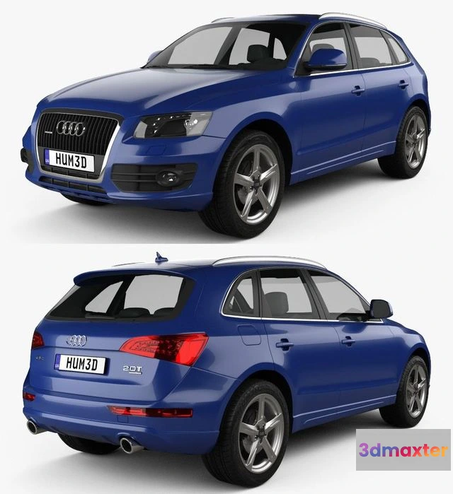 1523768 - PBR Game 3D Models - Audi Q5 2009 3D Max