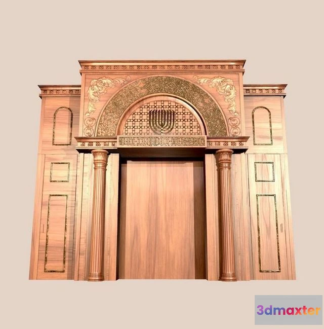 1523800 - PBR Game 3D Models - Big Aron Kodesh 3D Max