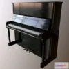 1523810 - PBR Game 3D Models - Black Piano 3D Max