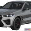 1523818 - PBR Game 3D Models - BMW X6M Competition 2023 3D Max