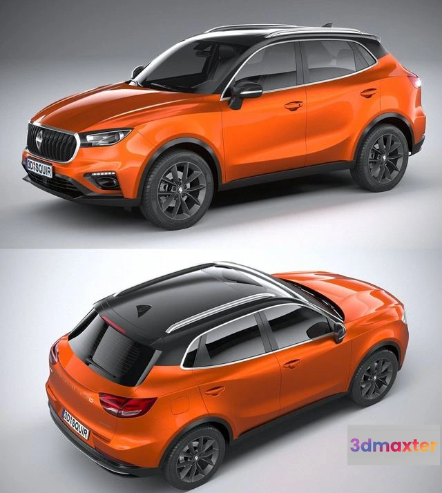 1523828 - PBR Game 3D Models - Borgward BX3 2020 3D Max