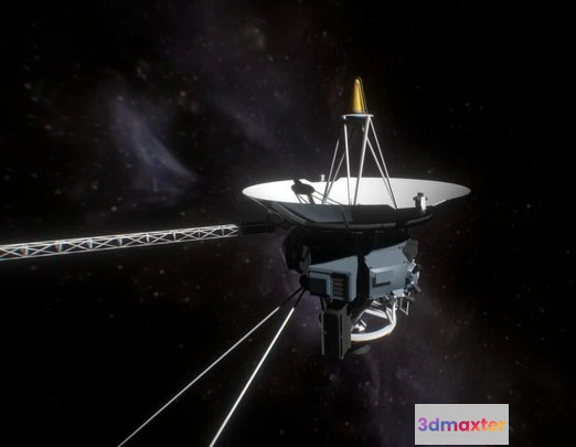 1523852 - PBR Game 3D Models - Caelus Orbiter 3D Max