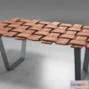 1523870 - PBR Game 3D Models - Checkmate Wooden Table 3D Max