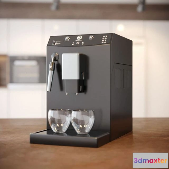 1523880 - PBR Game 3D Models - Coffee Machine Philips 3D Max