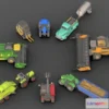 1523966 - PBR Game 3D Models - Farm Vehicle Pack 2 3D Max