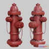 1524006 - PBR Game 3D Models - Fire Hydrant Low Poly 1A 3D Max