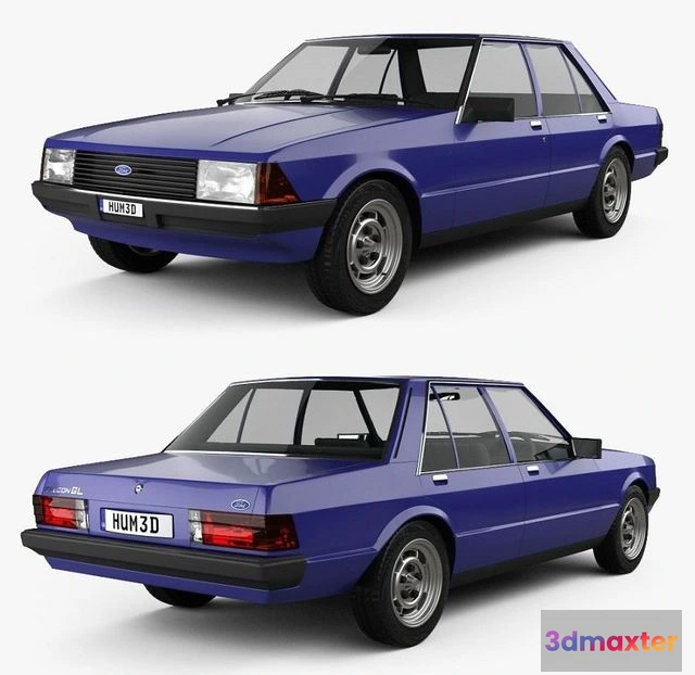 1524026 - PBR Game 3D Models - Ford Falcon 1979 3D Max