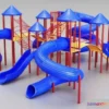 1524044 - PBR Game 3D Models - Giant childrens slides 3D Max