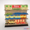 1524056 - PBR Game 3D Models - Grocery Shelves 3D Max