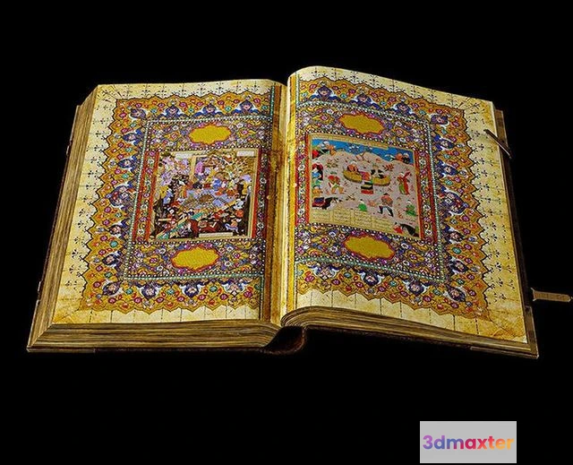 1524066 - PBR Game 3D Models - HISTORICAL BOOK VOL01 3D Max