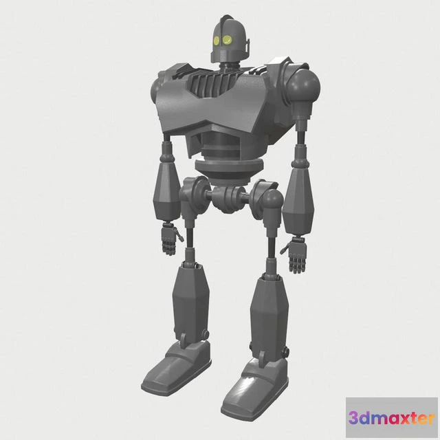1524094 - PBR Game 3D Models - Iron giant 3D Max