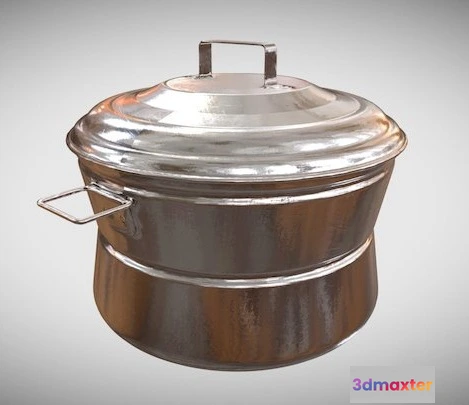 1524102 - PBR Game 3D Models - Kake Pot 3D Max