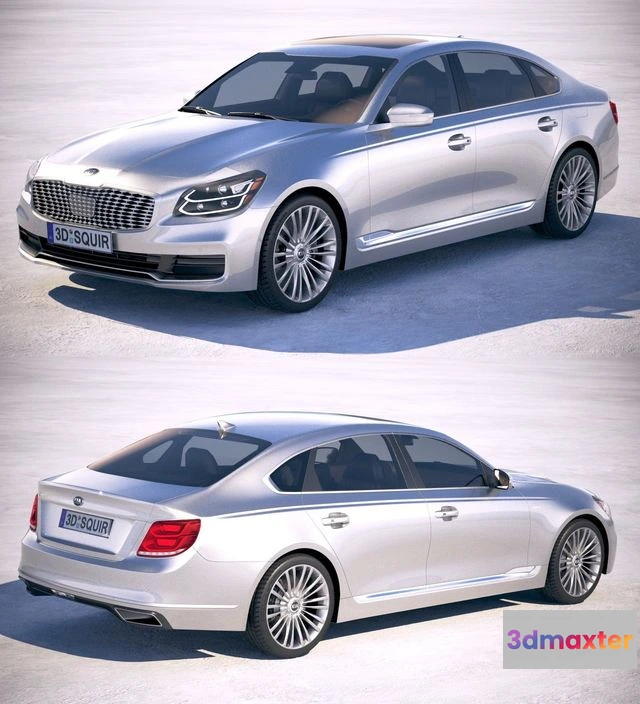 1524110 - PBR Game 3D Models - Kia K900 2019 3D Max