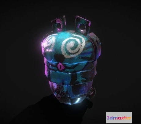 1524140 - PBR Game 3D Models - League Of Legends Arcane   Mouser Jinx Bomb 3D Max