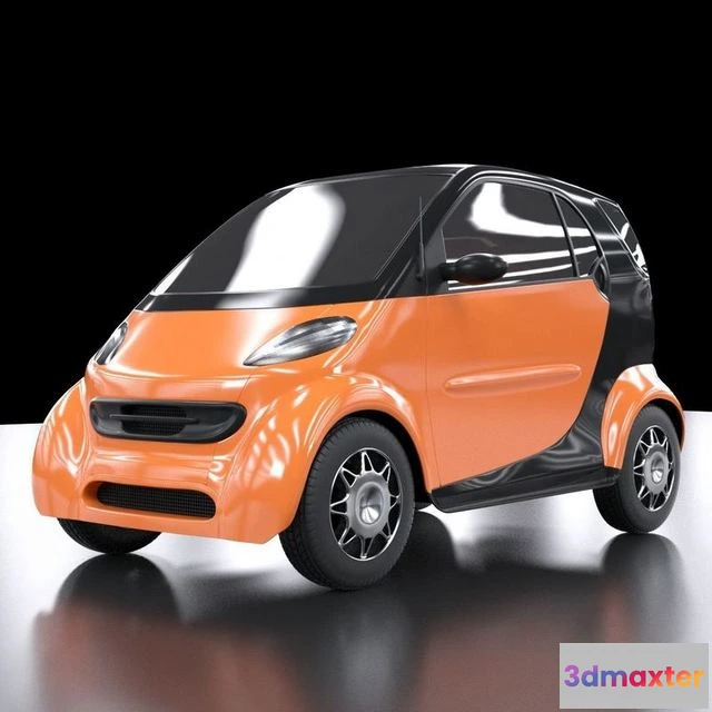 1524144 - PBR Game 3D Models - Little Car 3D Max