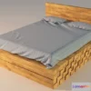 1524146 - PBR Game 3D Models - Loft Bed 3D Max